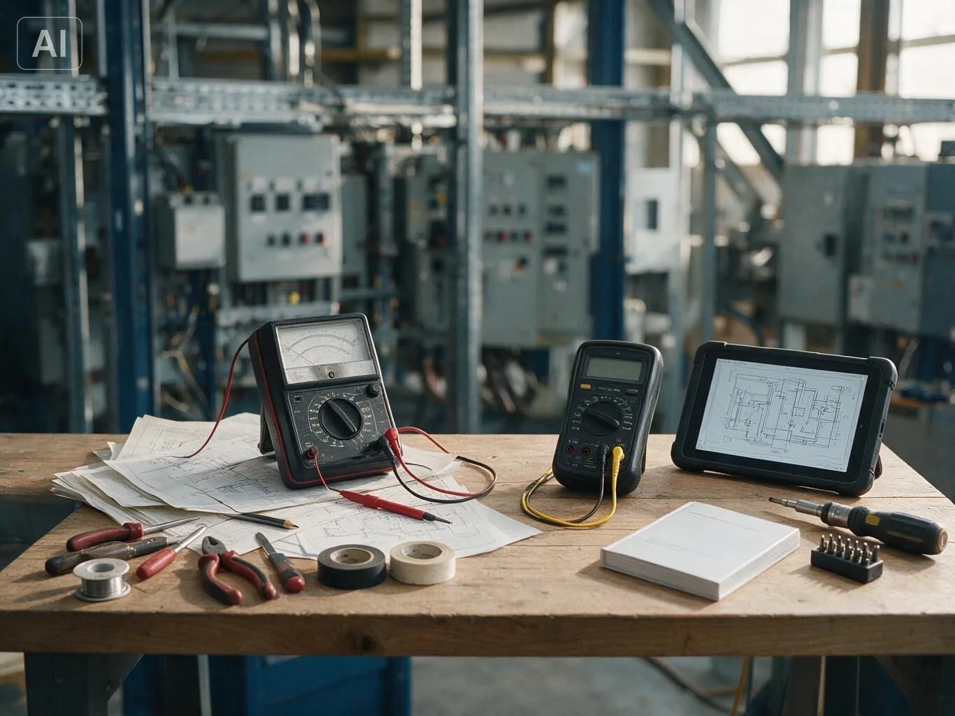 LAMAEL technical activities on an industrial electrical system
