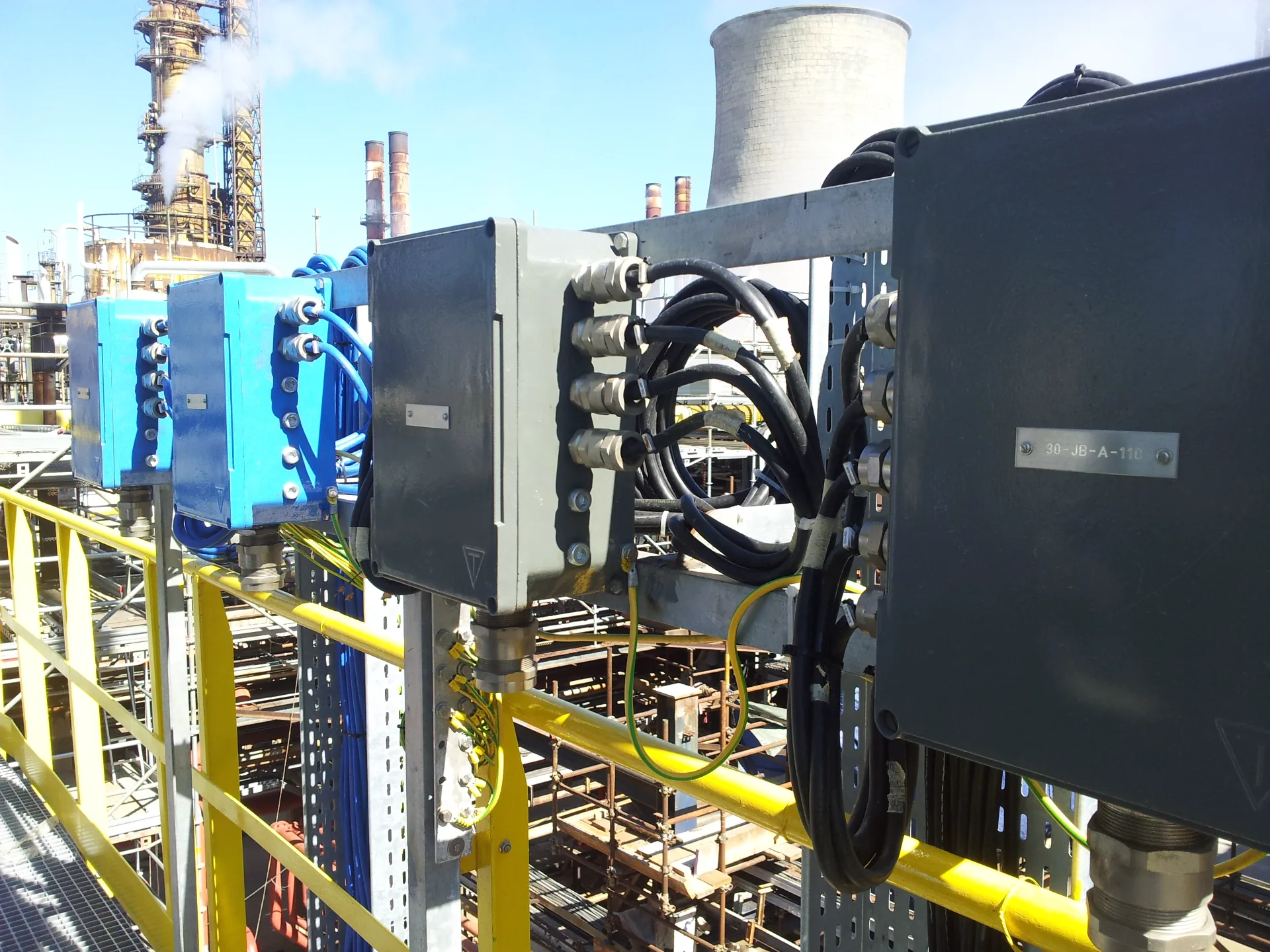 Work on a power-generation electrical system